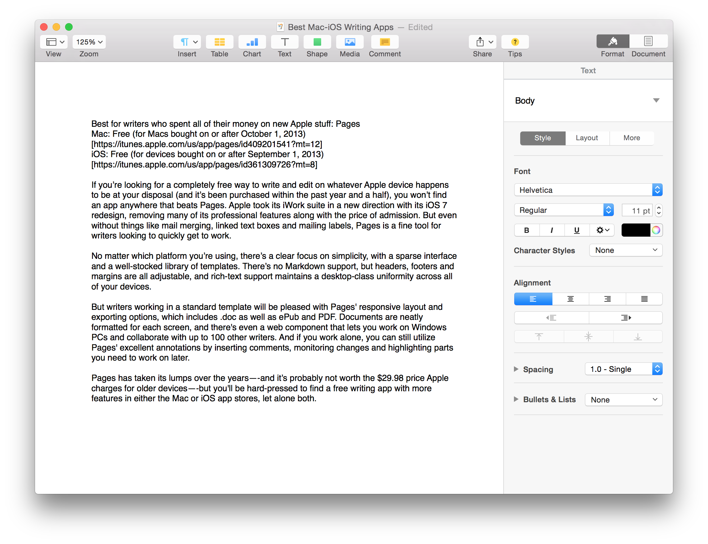 Pages for mac free download full version