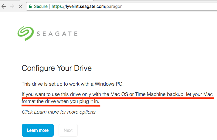 Format Seagate Hard Drive For Mac